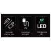 Neon Lights MANTA SNL07GN groen geel cactusstijl decoratieve LED-neonlamp