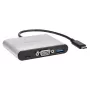 SilverStone SST-EP06C USB 3.1 Type-C naar VGA / USB Type-C / USB Type-A adapterhub