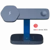 Draadloos oplaadstation CANYON WCS-310 Canyon donkergrijs – Qi-compatibele rechtopstaande oplader
