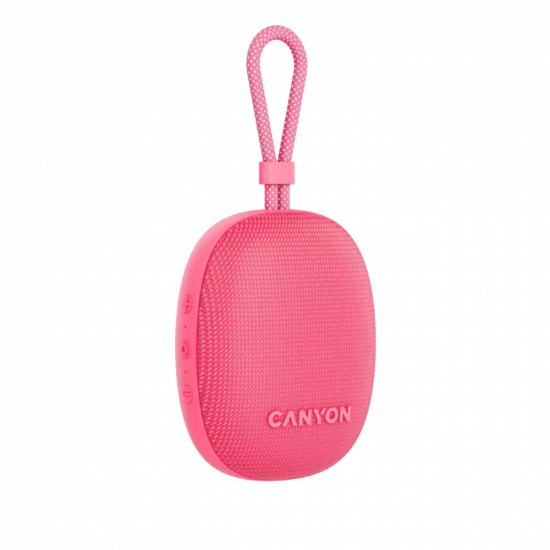 Canyon OnMove 12 - draagbare Bluetooth v5.3 luidspreker - 5W - TWS - IPX7 - 12 uur - USB-C-opladen