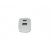 Bedrade oplader voor mobiele apparaten NATEC NUC-2140, 30W, USB-C PD 3.0 + USB-A, Samsung AFC, wit