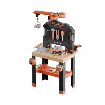 Kinderwerkplaats speelgoed SMOBY Bricolo Builder 7600360741 – bouwgereedschapsset voor rollenspellen