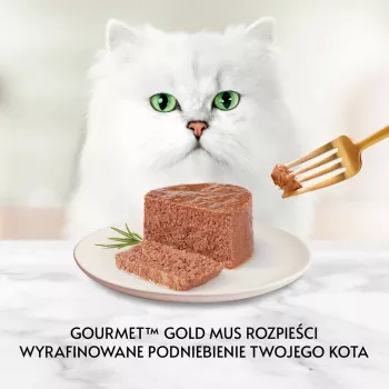 GOURMET Gold Rund – natvoer voor katten – 85 g