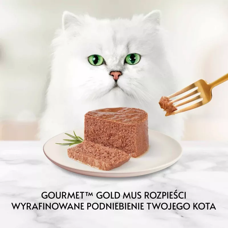 GOURMET Gold Rund – natvoer voor katten – 85 g
