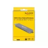 Externe behuizing voor M.2 voor M.2 NVMe PCIe SSD, drivebehuizing zilver, met USB Type-C en Type-A stekker