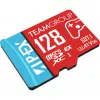 Team Group microSDXC-kaart APEX SD7.1 128 GB (MicroSD Express, rood/blauw)