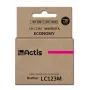Actis KB-123M inkt (vervangt Brother LC123M/LC121M; standaard; 10 ml; magenta)