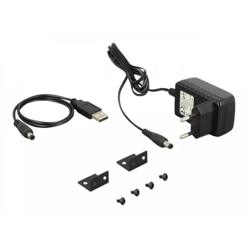 HDMI stereo / 5.1-kanaals audio-extractor 4K, adapter zwart