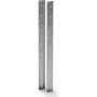 Schroff 24561798 X-hoekprofiel, 9U, 2 stuks