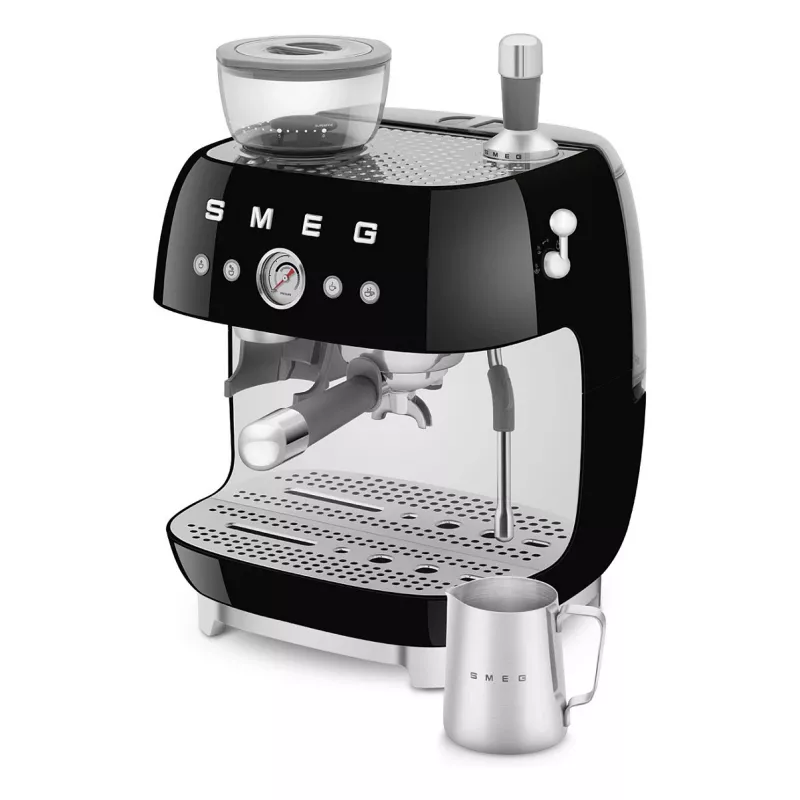 SMEG EGF03BLEU espressomachine. koffieautomaat 50s Style. zwart
