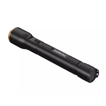 Zaklamp Duracell DF6000R geschenkbox — handzame oplaadbare zaklamp, zwart