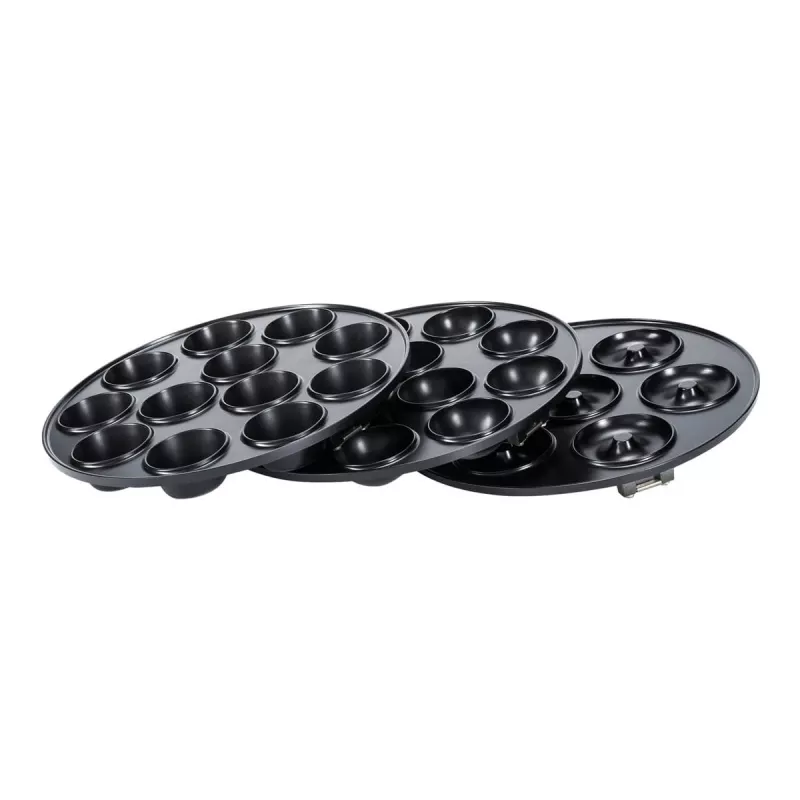Cupcake/donutmaker Steba CM3 12 cakes 7 donuts 800W Zwart