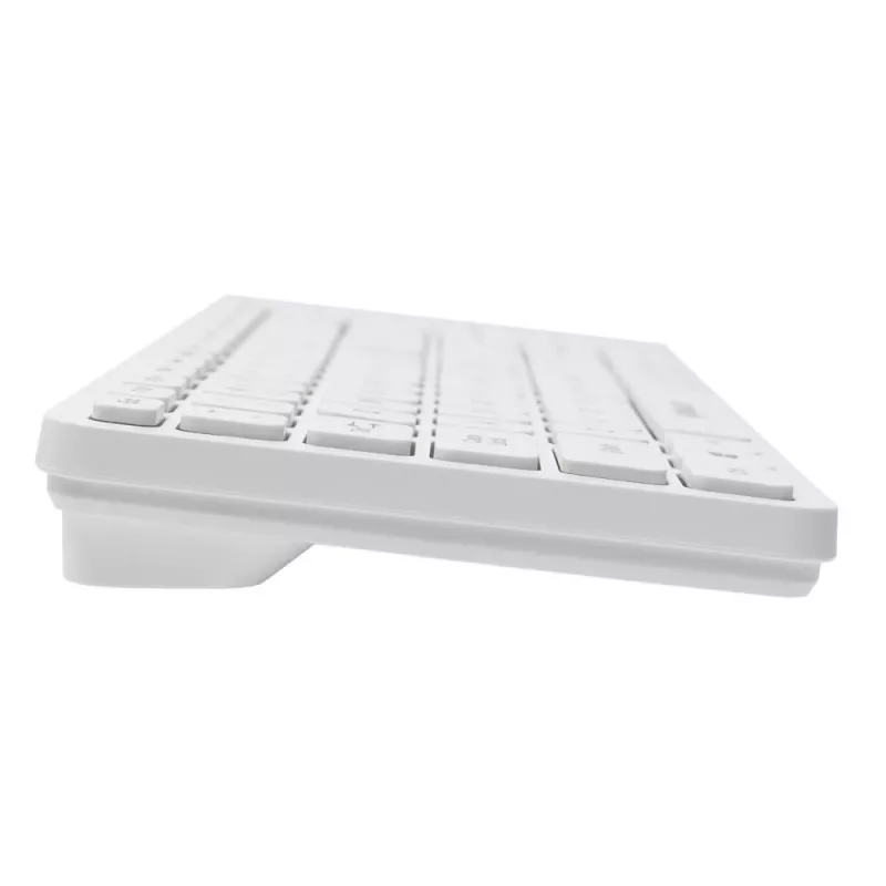 Draadloos toetsenbord Tellur TLL491241 mini wit — compacte layout, draadloze verbinding
