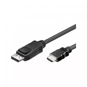 Good Connections verbindingskabel DisplayPort 1.2 naar HDMI - 24K vergulde contacten - OFC - zwart - 3m