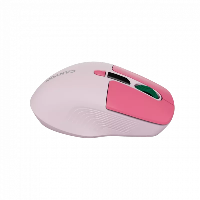 Canyon MW-26 - 2in1 draadloze optische muis Bluetooth / 2,4 GHz - stil - roze