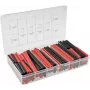 ChiliTec krimpkous-set 142-delig lijmend zwart/rood krimpverhouding 3:1 (22907)