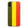 Smartphonehoes man and wood voor iPhone XS Max – model reggae, zwart