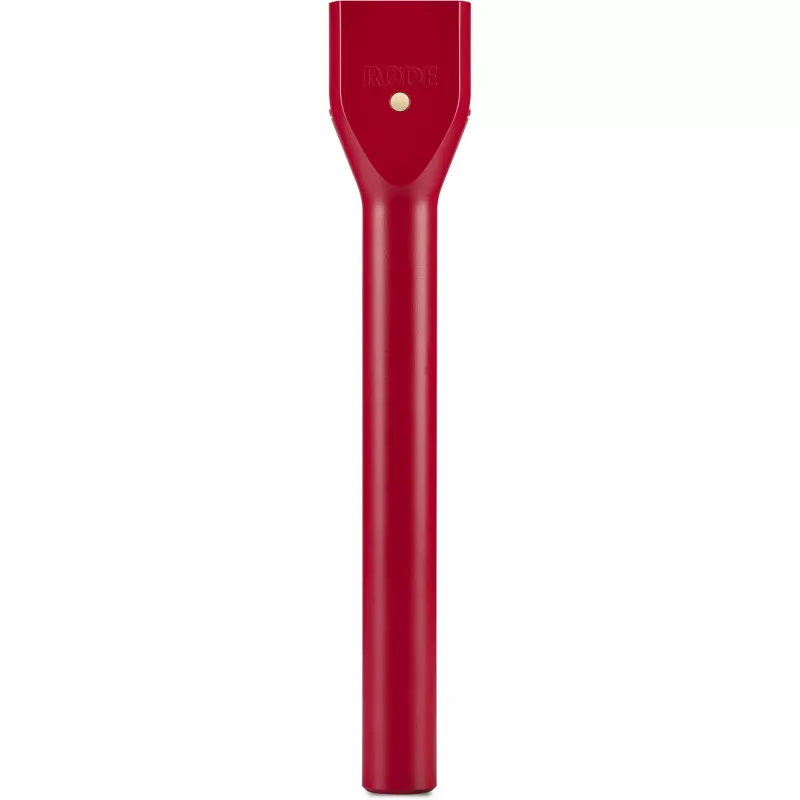 Draagbare interviewmicrofoon Rode Interview GO – rood (compact, handapparaat, plug-and-play)