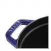 Gietijzeren cocotte Staub 4,25 L, 29 cm, blauw