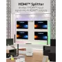 Goobay HDMI™-splitter 1 naar 4 (4K @ 60 Hz) (58483)