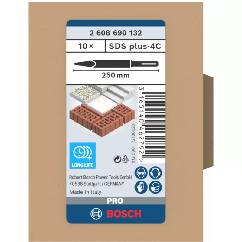 Bosch 2 608 690 132 boor-en-beitel accessoire rotatiehamer-beitelopzetstuk