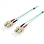 Equip SC/SC glasvezel-patchkabel, OM3, 1,0 m