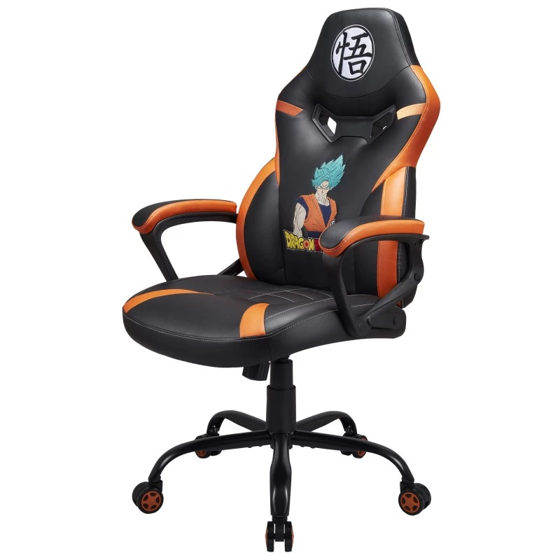 Pc-gamingstoel Subsonic SA5573-D4 gevoerde zitting zwart oranje
