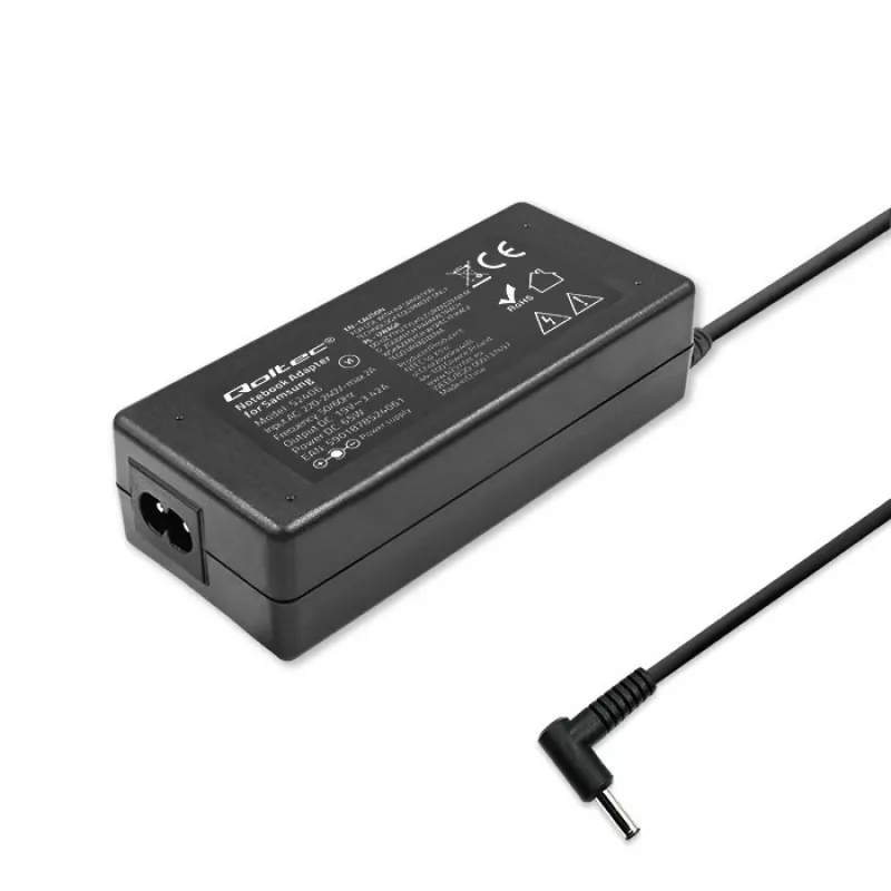 Voeding QOLTEC 65W 19V 3,42A voor laptops en compatibele apparaten