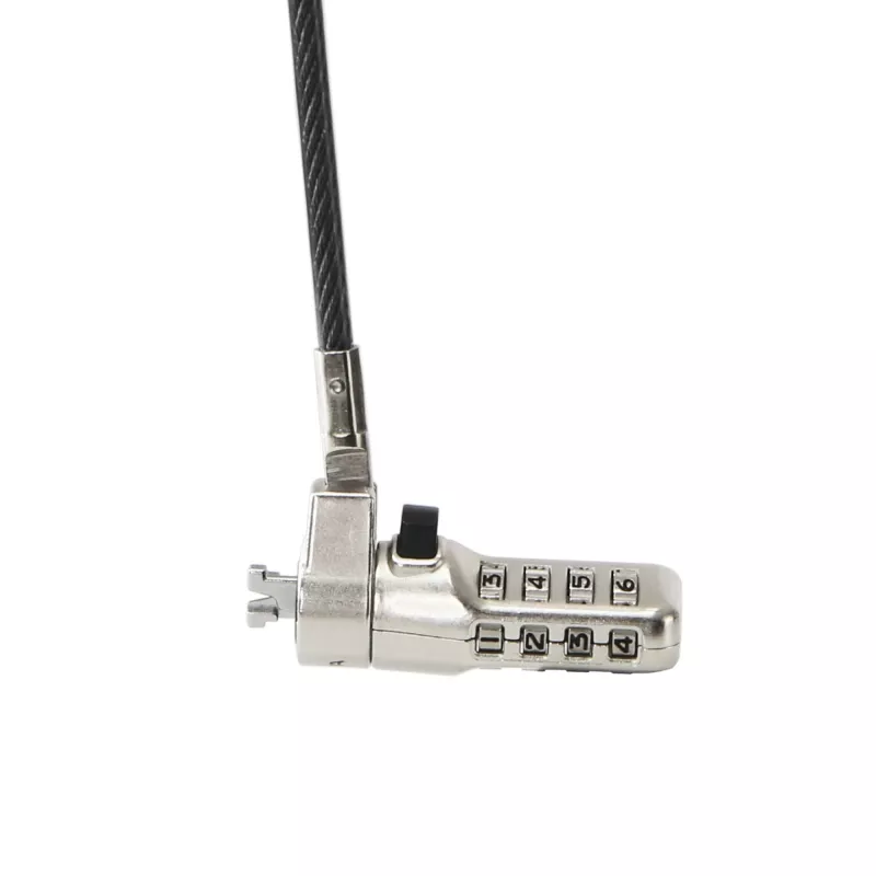 Kabelslot DICOTA D31933 antraciet 2m combinatieslot