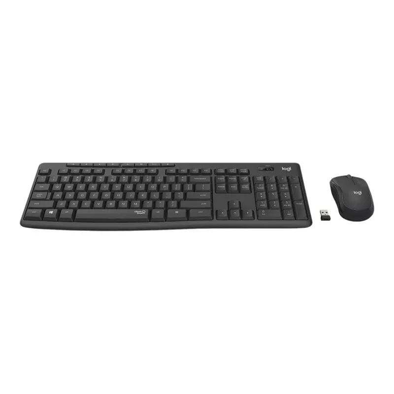 MK295 Silent Wireless Combo grafiet UK Intnl