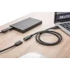 USB Type-C-verlengkabel Digitus AK-300210-007-S 0,7 m