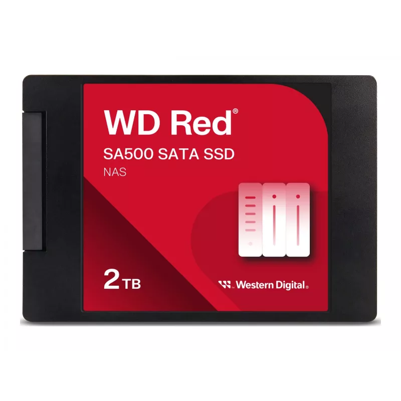 SSD Western Digital Red SA500 2TB 2,5 inch SATA III, 3D-NAND, NAS