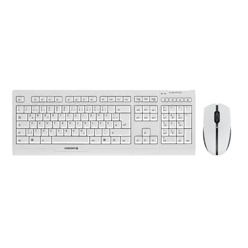 CHERRY B.UNLIMITED 3.0 toetsenbord muis inbegrepen kantoor RF draadloos Duits grijs
