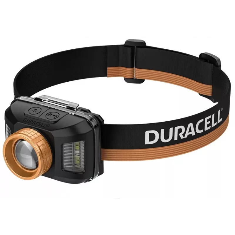Duracell DH850R geschenkbox hoofdlamp zwart, oranje