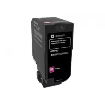 Lexmark 74C2HM0 Retour tonercartridge, magenta, hoog rendement