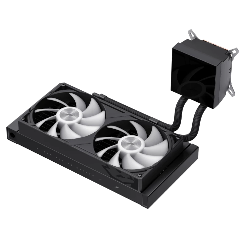 Gamemax CPU-vloeistofkoeler | GLACIER 240 LCD BK | Intel, AMD