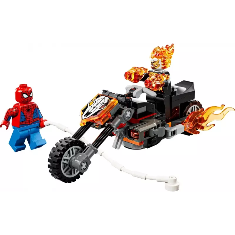 LEGO MARVEL 76335 Spider-Man vs. Ghost Rider Motorcycle