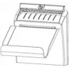 Snijmes-vervangingsonderdeel voor Zebra-labelprinter, model P1058930-190 — compatibel met ZT420, 1 stuk
