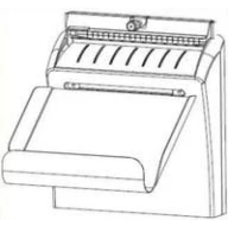 Snijmes-vervangingsonderdeel voor Zebra-labelprinter, model P1058930-190 — compatibel met ZT420, 1 stuk