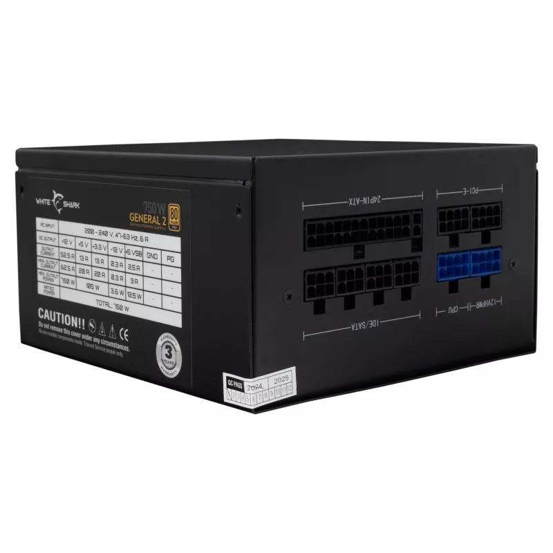 Voeding White Shark GPSU-750W General-2 750W