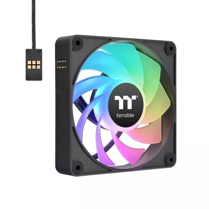 Ventilator Thermaltake CT140 EX Reverse ARGB Sync 14cm 94,5 cfm zwart