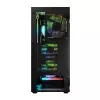 LOGIC CONCEPT Portos ARGB ATX mid-tower behuizing, zwart