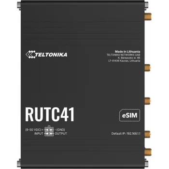 Router TELTONIKA RUTC41 4G LTE EDGE, industriële mobiele router RUTC41000000