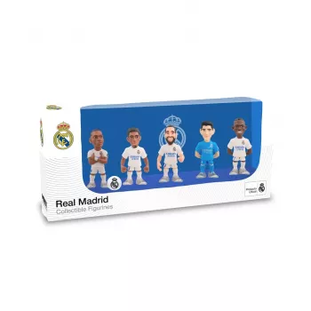 Verzamelfiguren set 5-pack MiniX 7 cm — Real Madryt ver.B, 5 minifiguren
