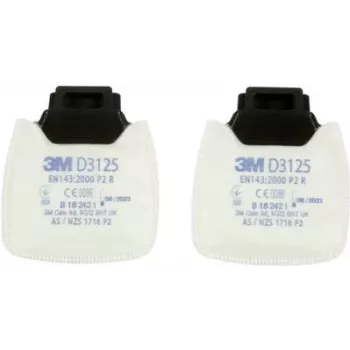 3M Secure Click deeltjesfilter P2 R D3125 2 stuks (D3125)