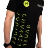 T-shirt der8auer YT-design, maat M, katoenmix vrijetijdskleding