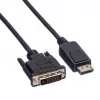 DisplayPort-kabel VALUE DP-DVI (24+1) LSOH M/M 5 m
