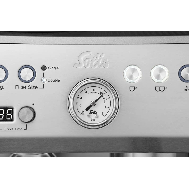Solis Grind & Infuse Perfetta halfautomatische espressomachine 2,6 L