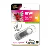 USB-flashstation Silicon Power 16 GB USB Type-A / USB Type-C, USB 3.2 Gen 1, titanium, zinkbehuizing