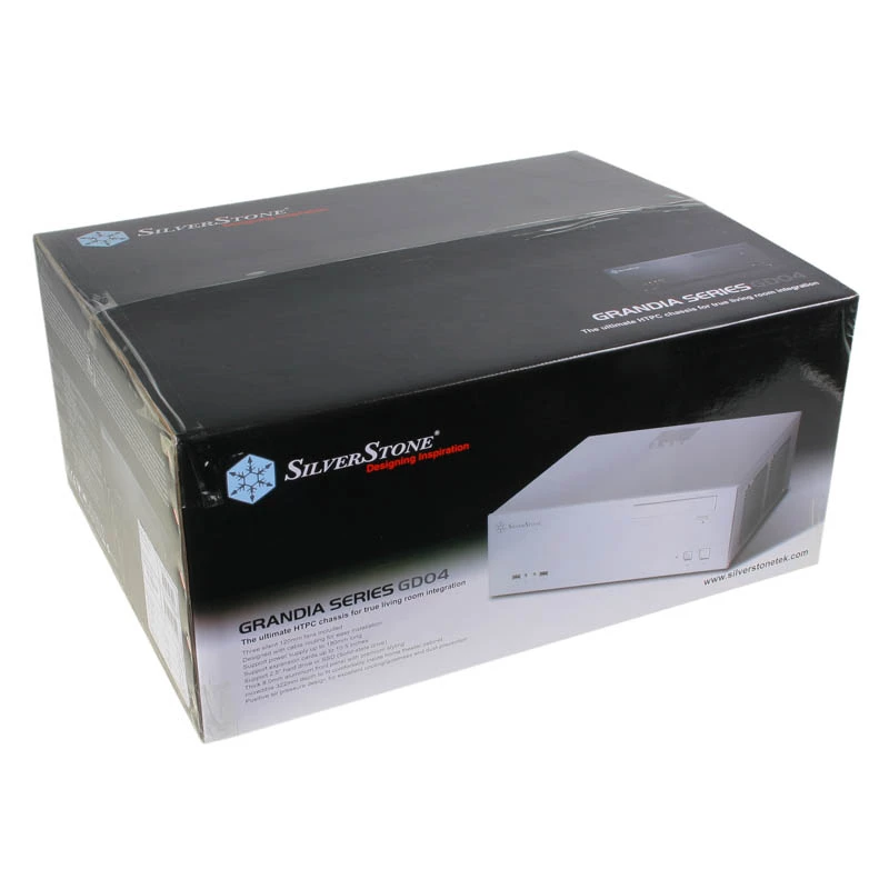 SilverStone SST-GD04B USB 3.0 Grandia Desktop - zwart